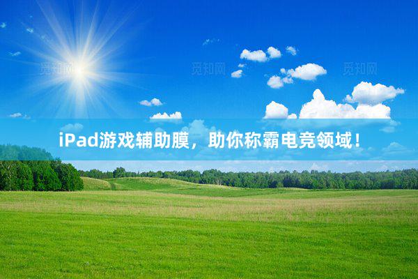 iPad游戏辅助膜，助你称霸电竞领域！