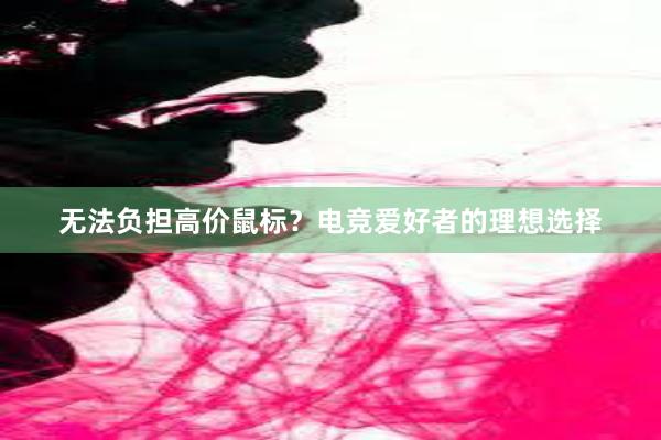 无法负担高价鼠标？电竞爱好者的理想选择